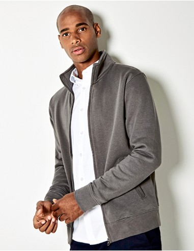 K-KK334-Regular Fit Zipped Sweatshirt